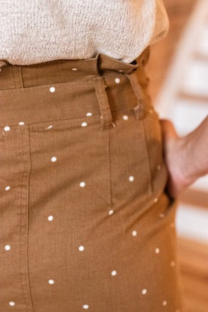 Charlie Polka Dot Mini Skirt