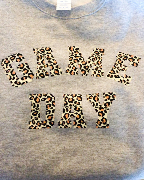Teddy Leopard 'Game Day' Sweatshirt
